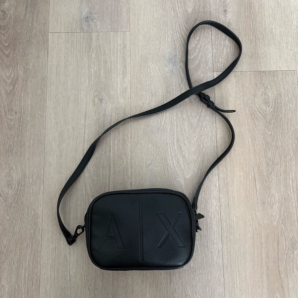 A/X Armani Exchange Black Mini Crossbody Bag